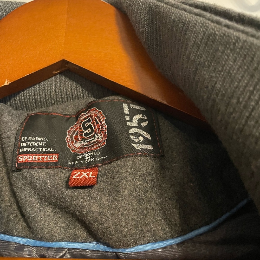 Men’s Gray Coat - Picture 2 of 4